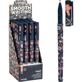 РУЧКА МАСЛЯНАЯ VINSON TRENDY СИНЯЯ A56 РУЧКА МАСЛЯНАЯ VINSON TRENDY СИНЯЯ A56