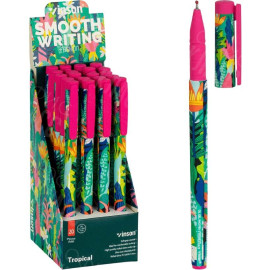 РУЧКА МАСЛЯНАЯ VINSON TROPICAL СИНЯЯ A25 РУЧКА МАСЛЯНАЯ VINSON TROPICAL СИНЯЯ A25