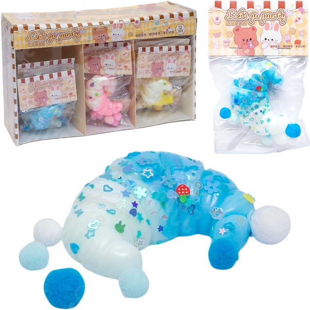 ИГРУШКА - АНТИСТРЕСС СКВИШ "КРУАСАН" JY2022-304D