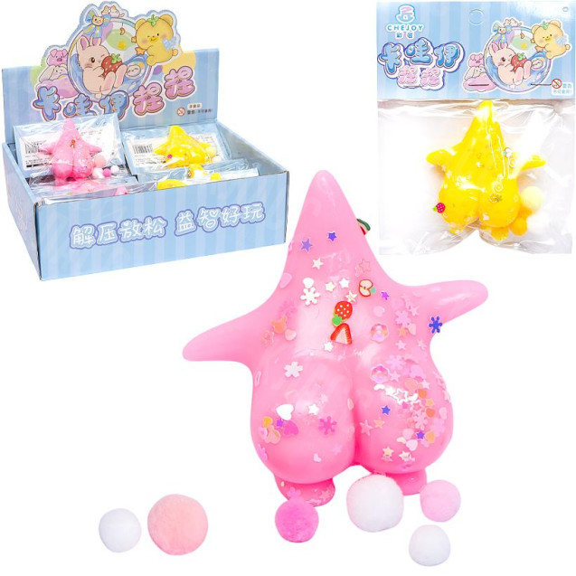 ИГРУШКА - АНТИСТРЕСС СКВИШ "МОРСКАЯ ЗВЕЗДА" JY2022-320G№2