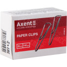 СКРЕПКИ ТРЕУГОЛЬНЫЕ С ЗАГИБОМ НИКЕЛИРОВАННЫЕ AXENT 4105-A, 25 ММ, 100 ШТУК