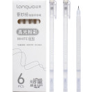 РУЧКА ГЕЛЕВАЯ "БЕЛЫЙ ЦВЕТ" 0,6ММ LANGUO