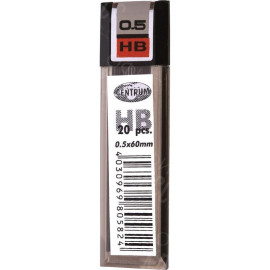 ГРИФЕЛИ Д/МЕХ КАРАНД 0.5ММ 20/У НВ CENTR