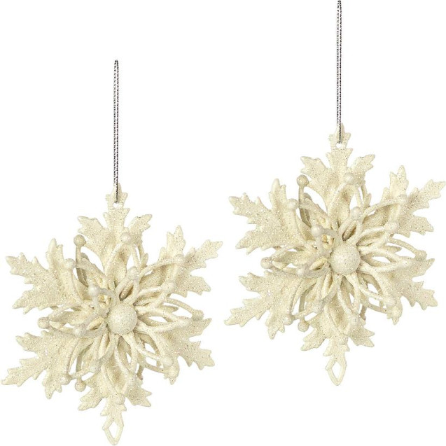 НАБОР ЕЛОЧНЫХ УКРАШЕНИЙ 2ШТ 12*12СМ HL22-24