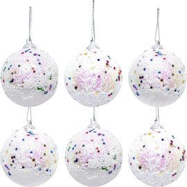 НАБОР ИГРУШЕК ЕЛОЧНЫХ "ШАРЫ" 6 ШТ D5.5СМ ACF22121-6