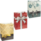 ПАКЕТ ЦВЕТНОЙ БОЛЬШОЙ "МИКС" ВЕРТИКАЛЬНЫЙ 25Х39Х8 СМ 5060