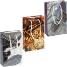 ПАКЕТ ЦВЕТНОЙ МАЛЫЙ "МУЖСКОЙ" 11Х18Х5 СМ 1018