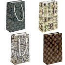 ПАКЕТ ЦВЕТНОЙ МАЛЫЙ "МУЖСКОЙ/ЖЕНСКИЙ" 11Х18Х5 СМ 1001