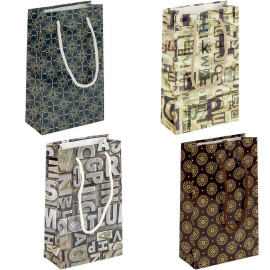 ПАКЕТ ЦВЕТНОЙ МАЛЫЙ "МУЖСКОЙ/ЖЕНСКИЙ" 11Х18Х5 СМ 1001