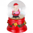 ШАР МЕТЕЛЬ 67–2 «ДЕД МОРОЗ, СНЕГОВИК»  45  ММ СВЕТИТСЯ