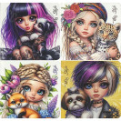 БЛОКНОТ 120*120ММ "FRESH" 48Л. ЧИСТЫЙ ЛИСТ 70Г/М2, ТВЕРДАЯ ОБЛ. 9810/-11/-12/-13