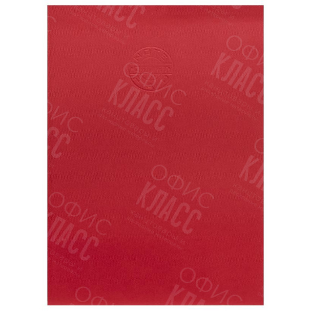 БЛОКНОТ А5 НА СКОБЕ 36Л., КЛЕТКА ВА5936К КРАСНЫЙ