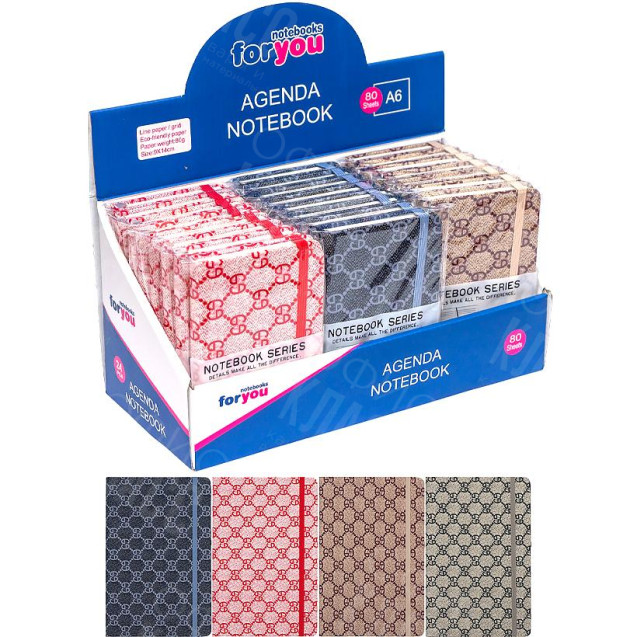 БЛОКНОТ А6 НА РЕЗИНКЕ 9*14СМ 80Л. ТВЕРДЫЙ ПЕРЕПЛЕТ 5802-16 ЛИНИЯ