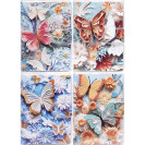 БЛОКНОТ А7 НА ЛИПУЧКЕ 7,5*10,5СМ МЯГКИЙ ПЕРЕПЛЕТ 1500-22 ЛИНИЯ