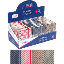 БЛОКНОТ А7 НА РЕЗИНКЕ 7,5*10,5СМ 80Л. ТВЕРДЫЙ ПЕРЕПЛЕТ 5801-16 ЛИНИЯ