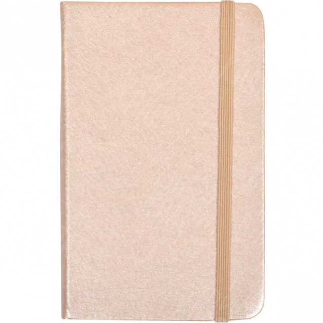 БЛОКНОТ НА РЕЗИНКЕ 14×9  СМ ТВЕРДЫЙ ПЕРЕПЛЕТ, КОЖ/ЗАМ 5602–18