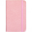 БЛОКНОТ НА РЕЗИНКЕ 14×9  СМ ТВЕРДЫЙ ПЕРЕПЛЕТ, КОЖ/ЗАМ 5602–18