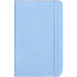 БЛОКНОТ НА РЕЗИНКЕ 14×9  СМ ТВЕРДЫЙ ПЕРЕПЛЕТ, КОЖ/ЗАМ 5602–18