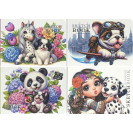 БЛОКНОТ СКЕТЧБУК А6"FRESH" 48Л.ЧИСТЫЙ ЛИСТ 100Г/М2, ТВЕРДАЯ ОБЛ. 9834/-35/-36/-37