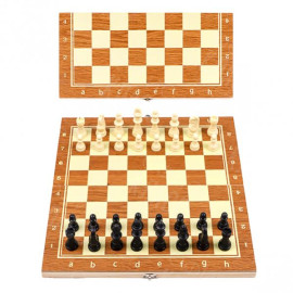 ШАХМАТЫ ДЕРЕВЯННЫЕ 3 В 1, 35СМ 624А