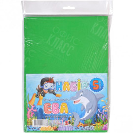 ФОАМИРАН ЗЕЛЕНЫЙ EVA-014 А4, 21Х29,7СМ,2,00 ММ,