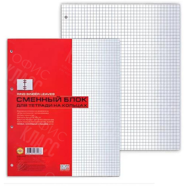 БЛОК СМЕН.HATBER А4 80Л КЛ2449