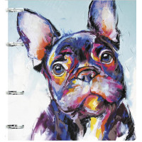 ТЕТРАДЬ ЭКСМО ФР. БУЛЬД 100 ЛИСТОВ КЛ/КОЛ