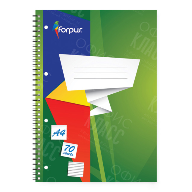 ТЕТРАДЬFORPUS70Л ЛИН.ГРЕБ.