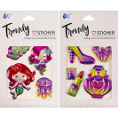 НАКЛЕЙКИ ОБЪЕМНЫЕ ДЛЯ ДЕКОРА WX- FBC