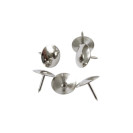 КНОПКИ AXENT 4201-A НИКЕЛИРОВАННЫЕ, 50 ШТУК