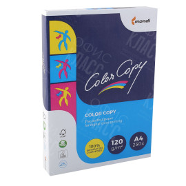 БУМАГА ДЛЯ ПРИНТЕРА "COLOR COPY" А4, 120Г/М²,  250Л