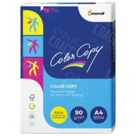 БУМАГА ДЛЯ ПРИНТЕРА "COLOR COPY" А4, 90Г/М², 500Л