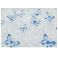 ПАПКА-КОНВЕРТ НА КНОПКЕ A4 BUROMAX ARABESKI МАТОВАЯ ПОЛУПРОЗРАЧНАЯ БЕЛЫЙ ПЕРЛАМУТР BM.3943-31