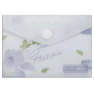 ПАПКА-КОНВЕРТ НА КНОПКЕ A7 BUROMAX ARABESKI FREESIA МАТОВЫЙ НЕПРОЗРАЧНЫЙ ПЛАСТИК BM 3923-26