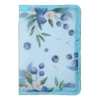 ПАПКА-КОНВЕРТ НА МОЛНИИ А4 BUROMAX ARABESKI МАТОВАЯ ПОЛУПРОЗРАЧНАЯ МОРСКАЯ ВОЛНА