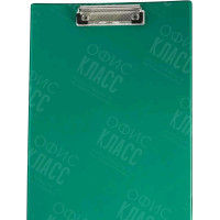 ПЛАНШЕТ А4, PVC ЗЕЛЕНЫЙ BM.3411-04 BUROMAX