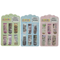 ЗАКЛАДКА-МАГНИТ /2019-11/ "КОТЯТА" (В УП.6ШТ)