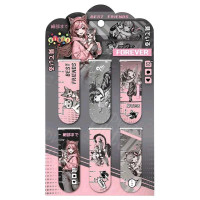 ЗАКЛАДКИ МАГНИТНЫЕ НА ПЛАНШЕТЕ "ANIME GIRLS" KIDIS 13216 6 ШТ