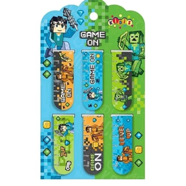 ЗАКЛАДКИ МАГНИТНЫЕ НА ПЛАНШЕТЕ LEVEL UP 6 ШТ, KIDIS 13186