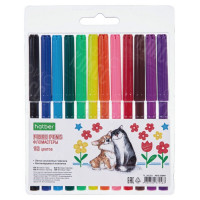 ФЛОМАСТЕРЫ 12 ЦВЕТОВ BK ECO 66269