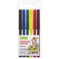 ФЛОМАСТЕРЫ 6 ЦВЕТОВ BK ECO 6ШТ 66268