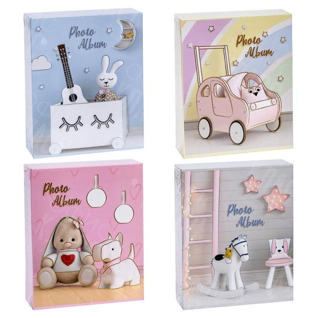 ФОТОАЛЬБОМ А6 40 ФОТОГРАФИЙ 10Х15СМ 9549