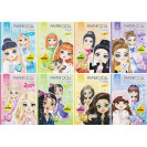 РАСКРАСКА А4 "PAPER DOLL" С НАКЛЕЙКАМИ, 8 ЛИСТОВ 228372/Р094/1-8