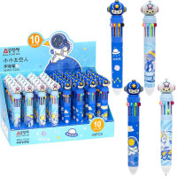 РУЧКА ШАРИКОВАЯ ДЕТСКАЯ 10 ЦВЕТОВ "SPACE" 15224