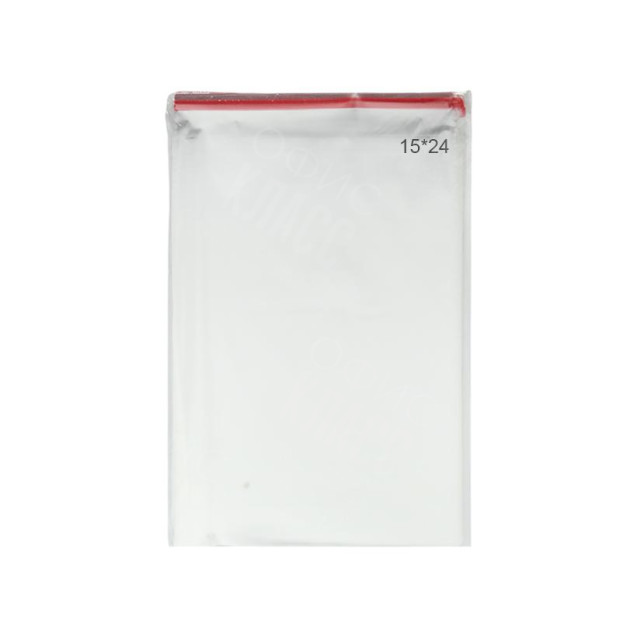 ПАКЕТ УПАКОВОЧНЫЙ 100ШТ С КЛЕЙКОЙ ЛЕНТОЙ 15*24СМ