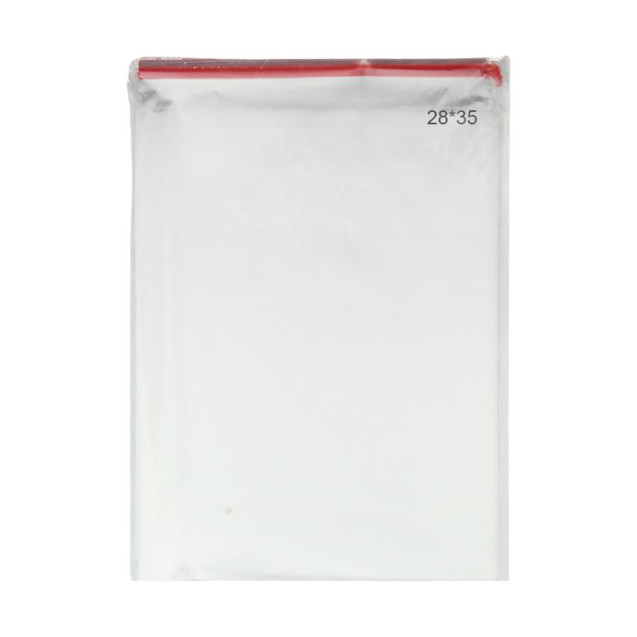 ПАКЕТ УПАКОВОЧНЫЙ 100ШТ С КЛЕЙКОЙ ЛЕНТОЙ 28*35СМ