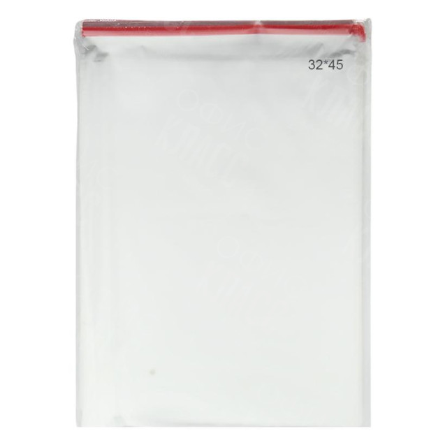 ПАКЕТ УПАКОВОЧНЫЙ 100ШТ С КЛЕЙКОЙ ЛЕНТОЙ 32*45СМ