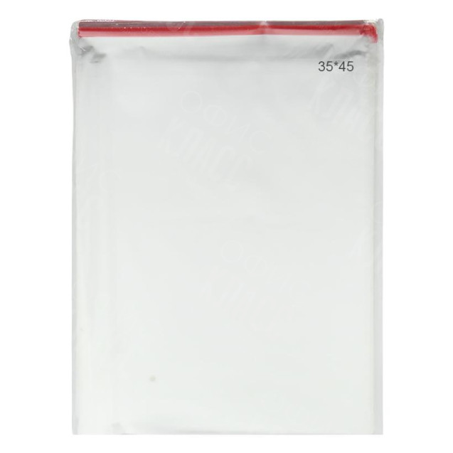 ПАКЕТ УПАКОВОЧНЫЙ 100ШТ С КЛЕЙКОЙ ЛЕНТОЙ 35*45СМ