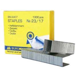 СКОБА №23-17 BUROMAX 4407 1000 ШТ