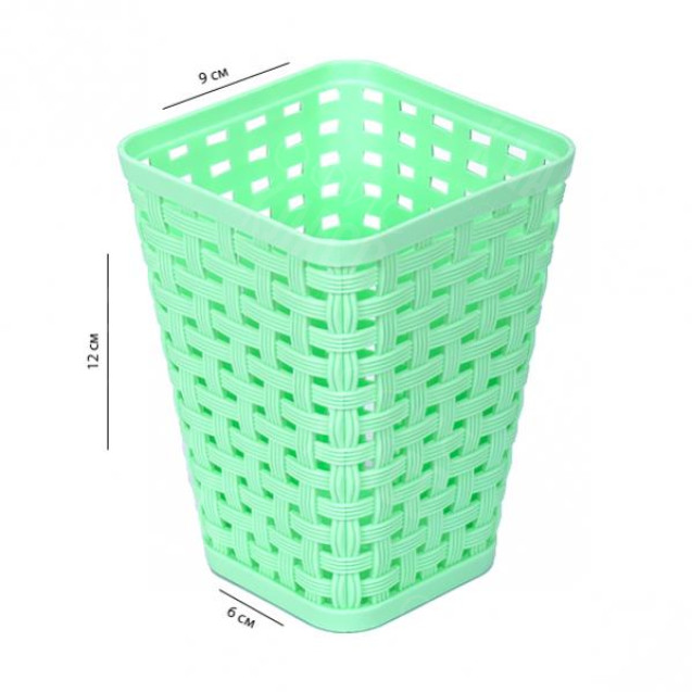 СТАКАН ДЛЯ РУЧЕК «РОТАНГ»  9×12×6  СМ